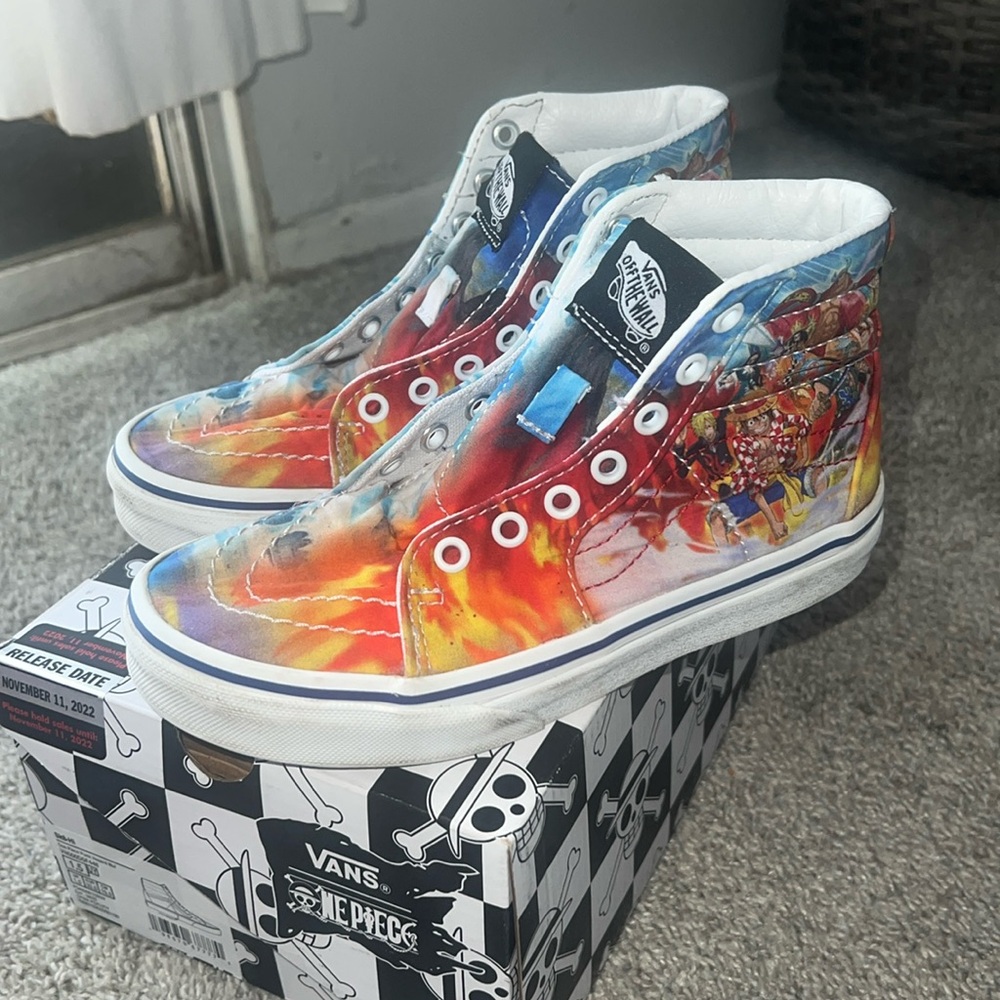 One piece high top vans